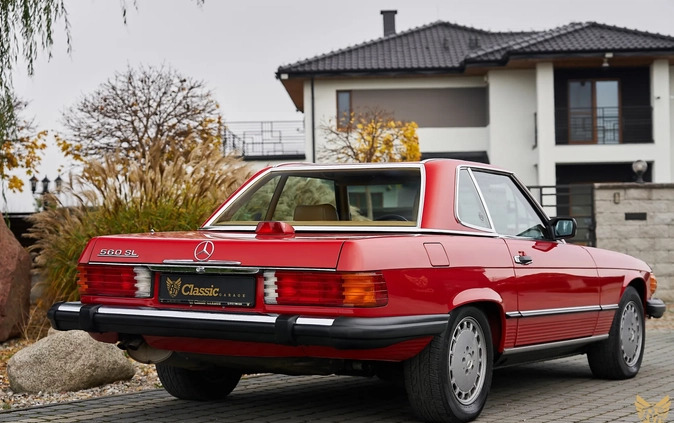 Mercedes-Benz SL cena 119000 przebieg: 267000, rok produkcji 1987 z Głogów Małopolski małe 596